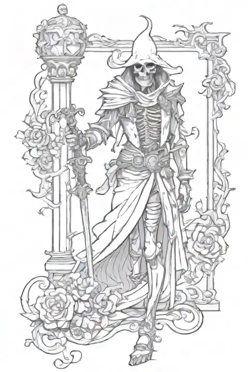 Card Death Death Stands