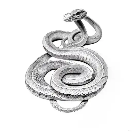 Snake Going Around My Arm To The Wrist