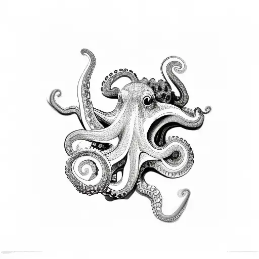 Gas And Small Octopus