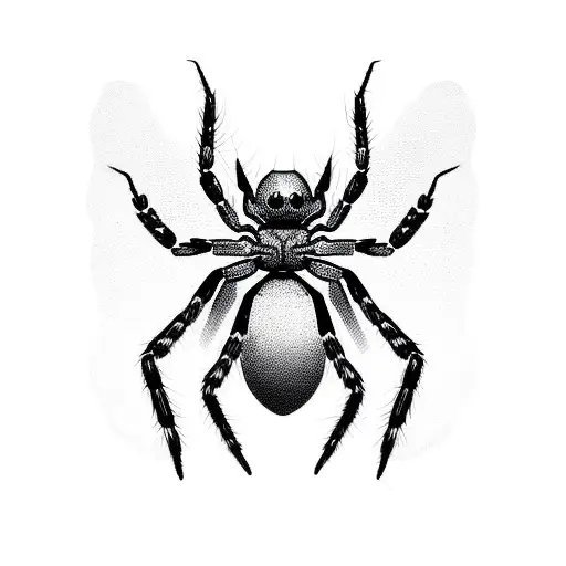 Spider With Thin Limbs