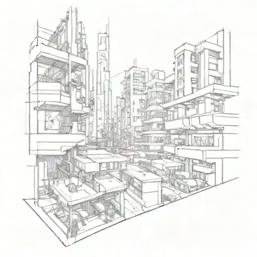 A Developer's Code Snippet Transformed Into A Cyberpunk Cityscape