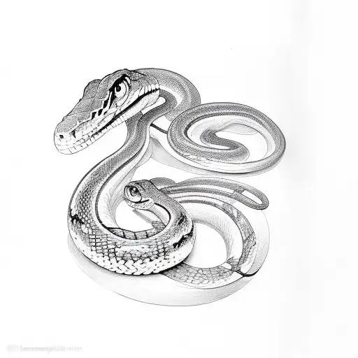 Snake Whit Mental Ilnes