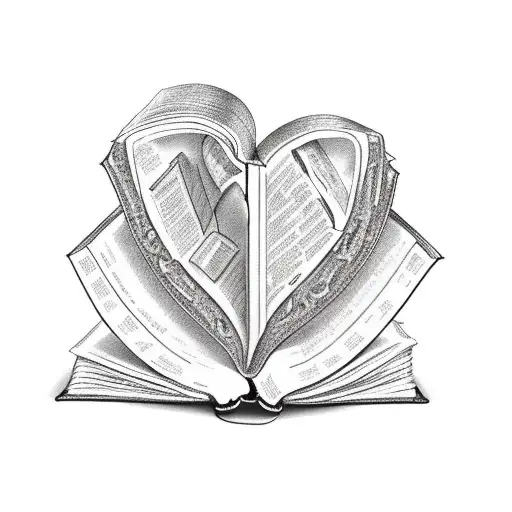 Bible With A Cookie Next To It