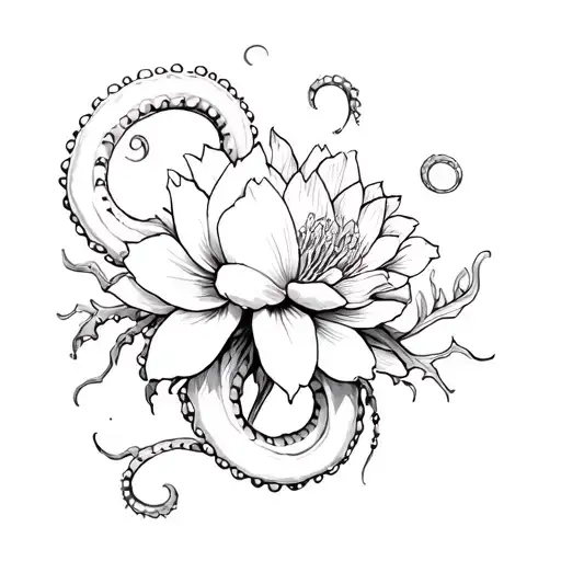 Kraken Flower Blooming