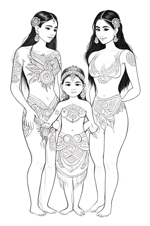 Maori Patterns 3 Kids And A Wife