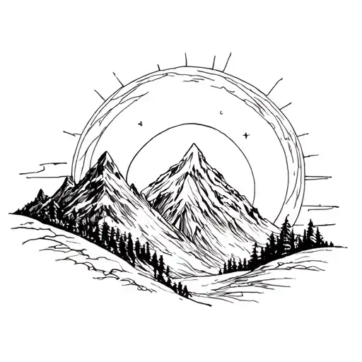 Star Mountain Sun Death