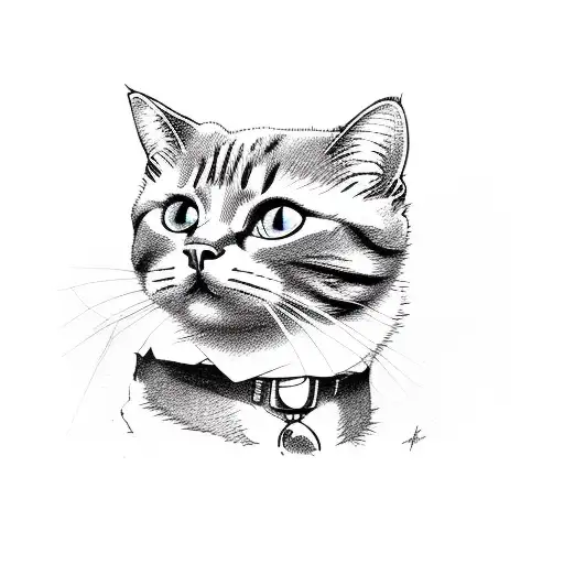 Cat In Trashpolka Style