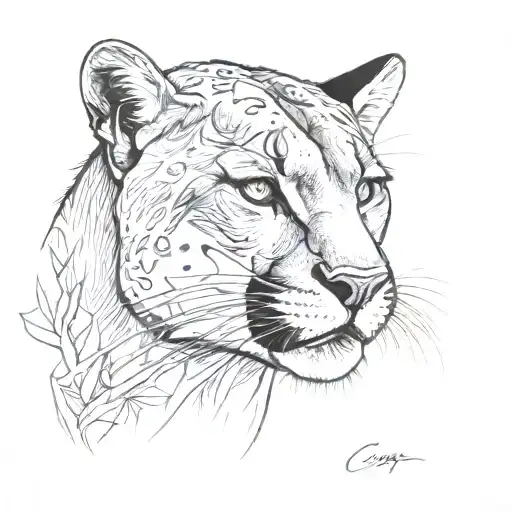 Cougar Head Emerging Stronger