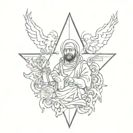 Combine Elements Of Rap Music And Faith In God In A Sketch