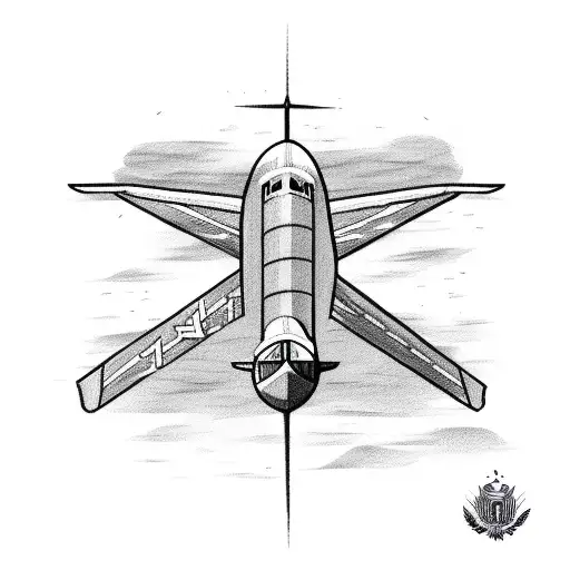 Airplane And Israel Flag