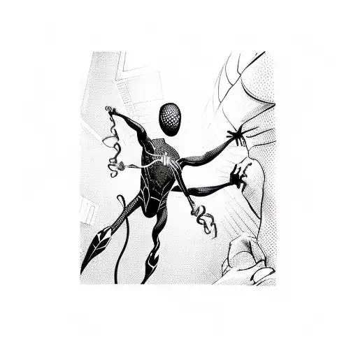 Spiderman Fighting Dr Octopus