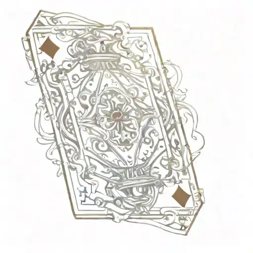 King Of Diamonds Playing Card