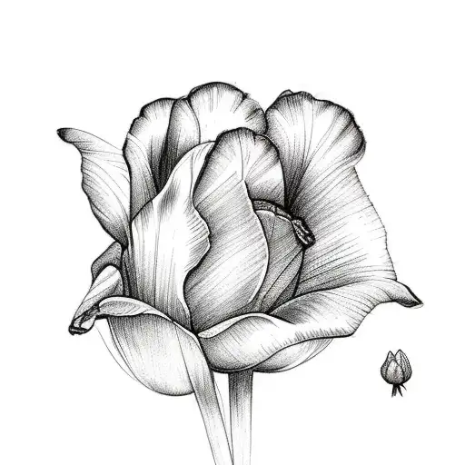 Poppie Tulip Rose Bouquet