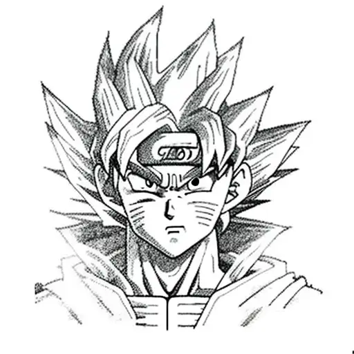 Goku Com Roupa Do Naruto