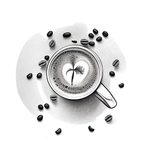 Portafilter With Coffee Beans