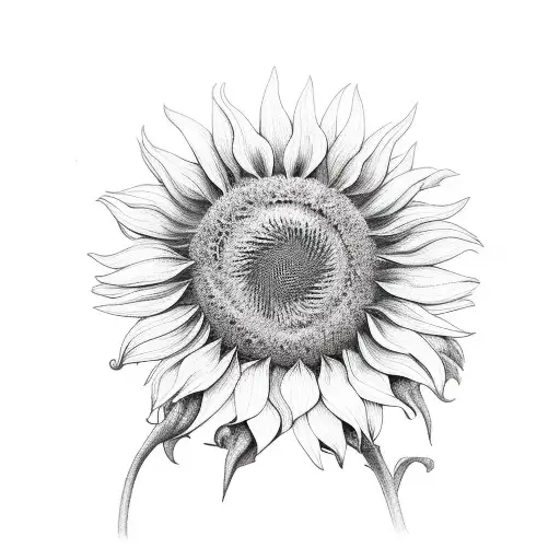Sunflower On Spine