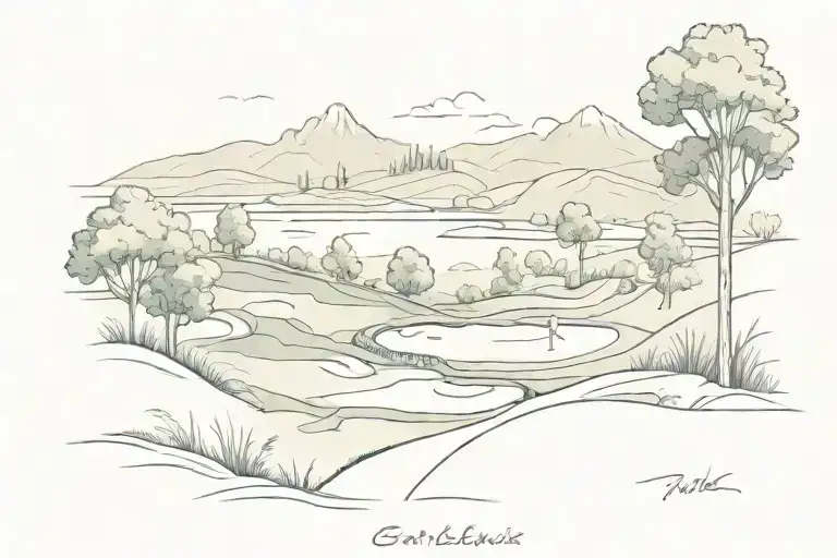 Golf Course Landscape