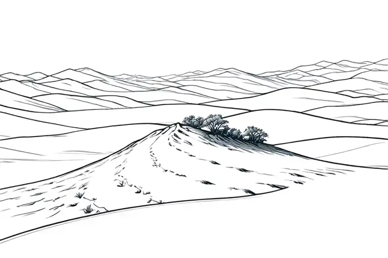 Beautiful Dune Landscape