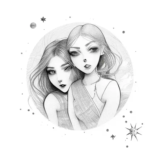 2 Girls On A Moon