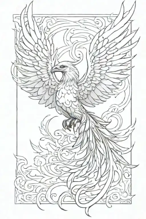 Phoenix Wings Spread