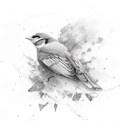 Write This Too Shall Pass With A Picture Of A Bird