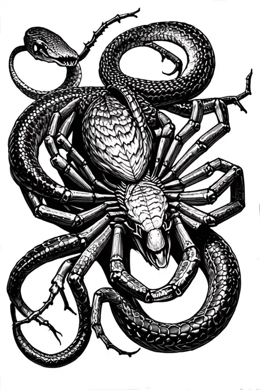 Spiders And Snakes More