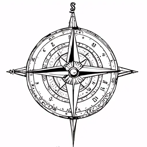 Nautic Compass Design