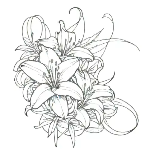 Day Lillie's Abstract Line Work