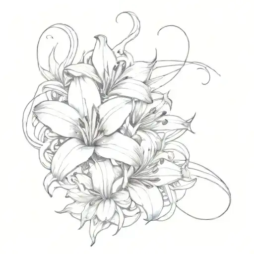 Day Lillie's Abstract Line Work