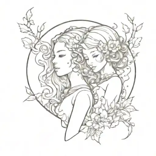 September Water And Sister