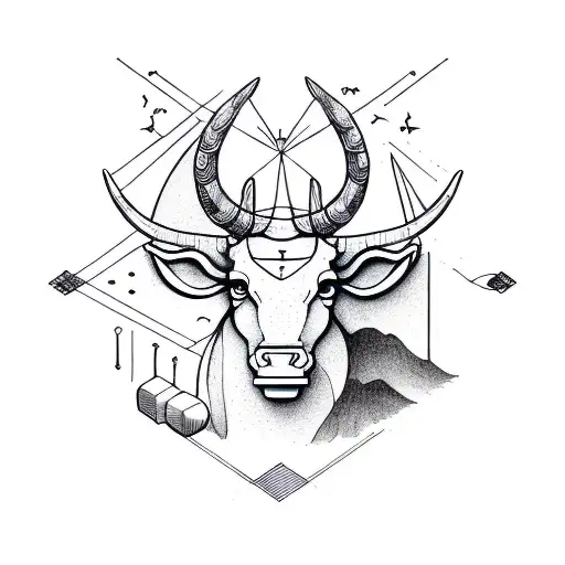 The Head Of A Taurus And The Tail Of A Capricorn Meet In A Harmonious Way