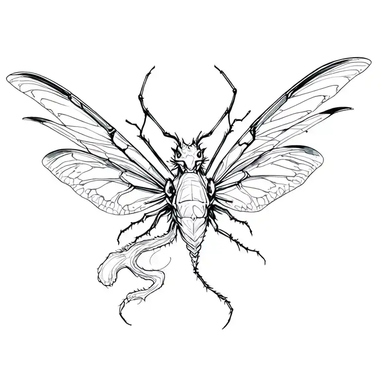 Dragofly Whit N Hidden