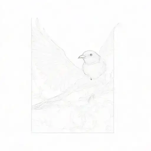 A Bird In The Dark On My Shoulder