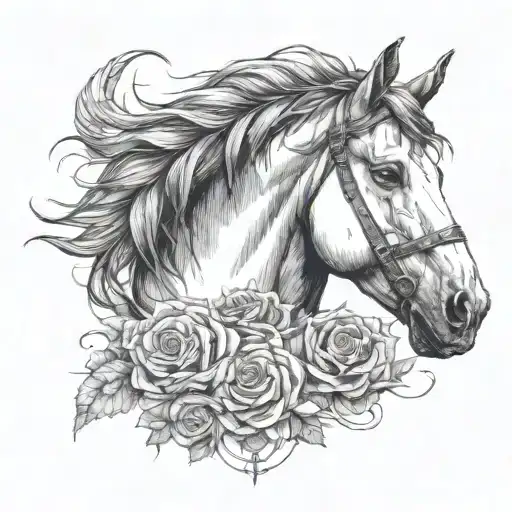 Horse Face And The Line