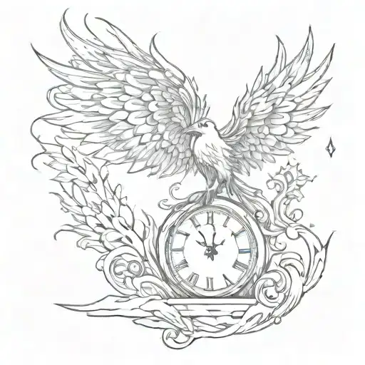Phoenix Sandclock Filled