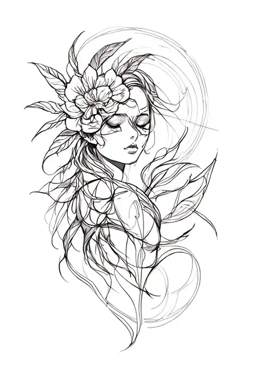 Line Art Style Design