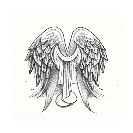 Playing Cards With Angel Wings Around Them