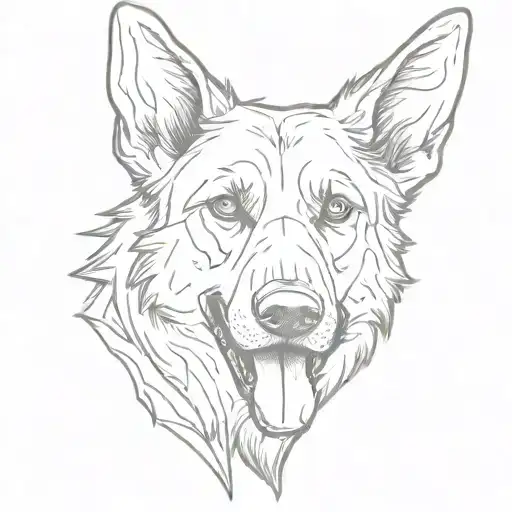 Bone Is German Shepherds Mouth