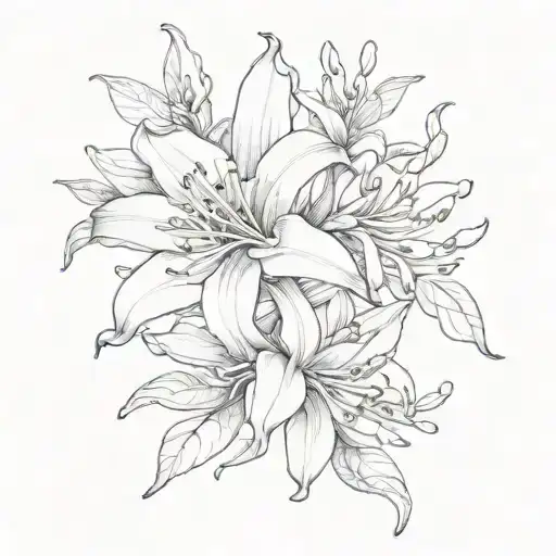 Honeysuckle Flower Blooming