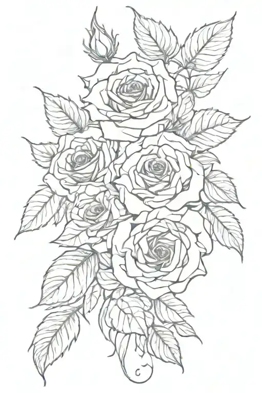 Honeysuckle And Rose