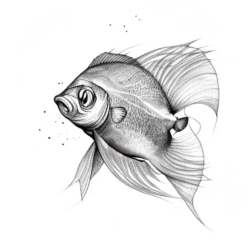 Three Small Black Fish