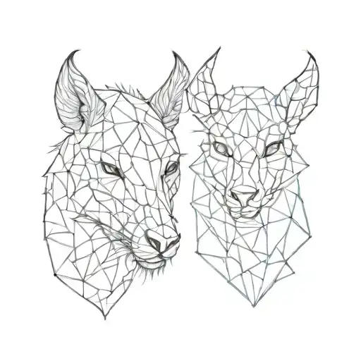 Hologram Animal Heads