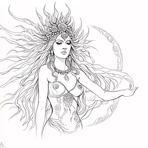 Black Cancerian Goddess