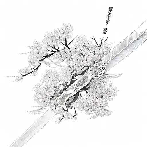 Cherry Blossom Sword