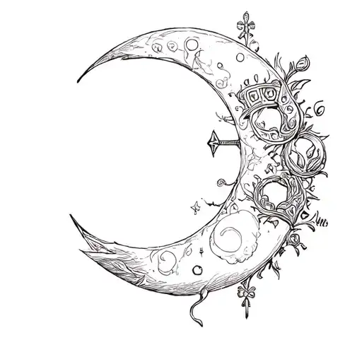 Moon And Crown