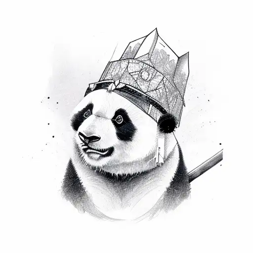 Panda Sword Hat