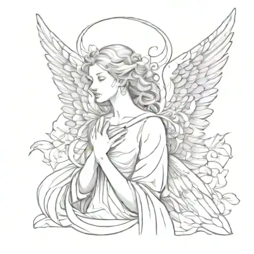 Angel With A Dove