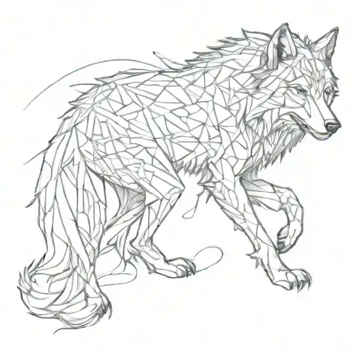 Ice Alpha Wolf