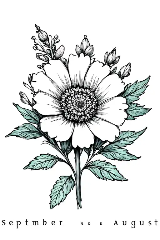 September And August Birth Flower