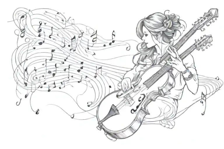 Music And Art Representation